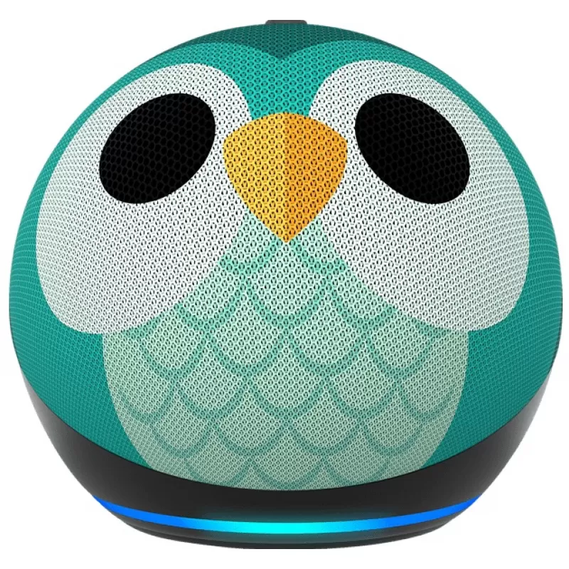 Speaker Amazon Echo Dot Kids 5ª Generación With Alexa - Owl (Caja Fea)
