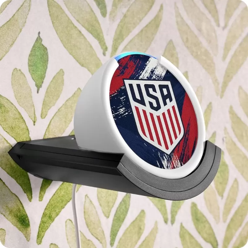 Speaker Amazon Echo Pop U.S (Soccer Edition) With Alexa - White