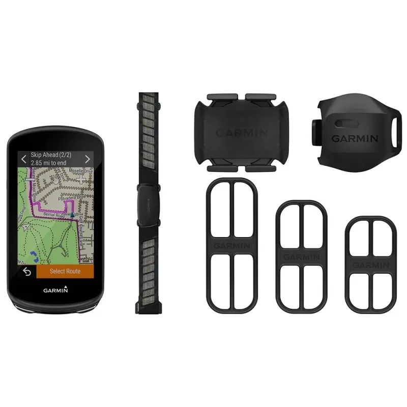 GPS Garmin Edge 1030 Plus Bundle para Ciclismo 010-02424-31 - Black