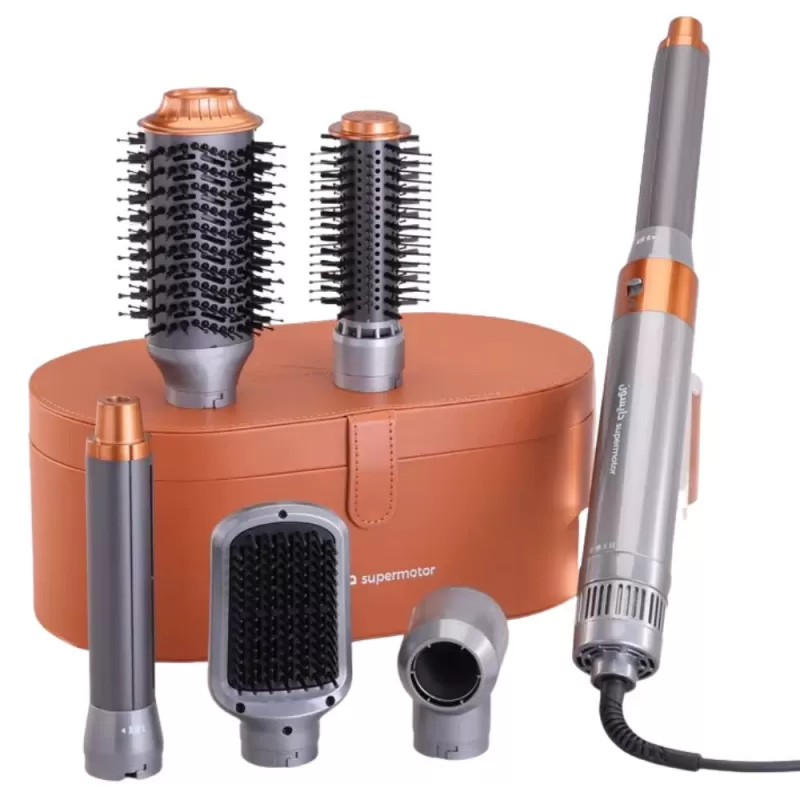 Secador Multiestilizador Enzo Supermotor EN-4133-7 6 en 1 1500W 220V - Brown