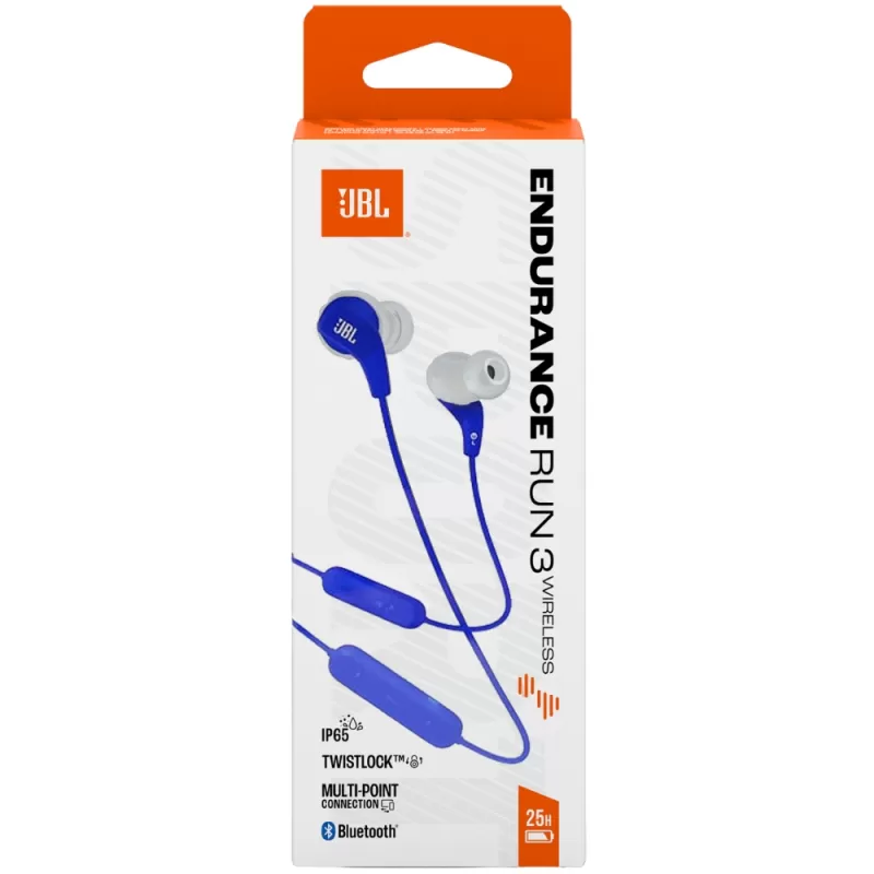 Auricular JBL Endurance Run 3 Wireless - Blue