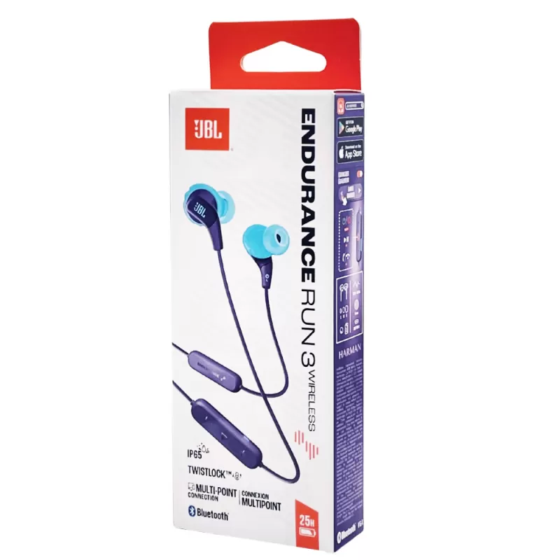 Auricular JBL Endurance Run 3 Wireless - Purple