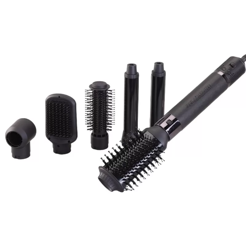 Secador Multiestilizador Enzo Keratin EN-B1 6 en 1 1500W 220V - Black