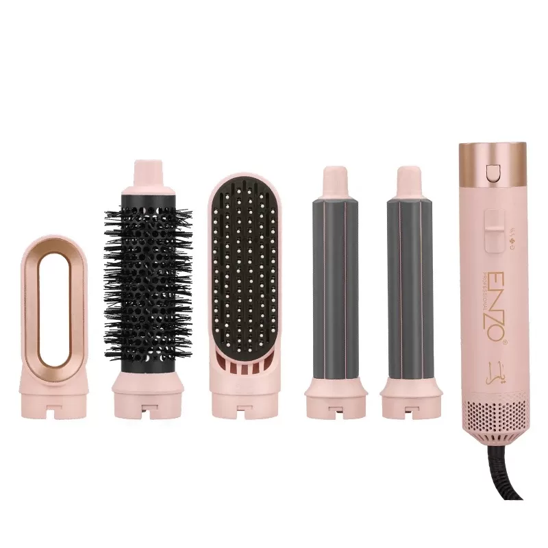 Modelador Multifuncional Enzo 5 en 1 EN-4142 1200W 220V - Peachy Pink