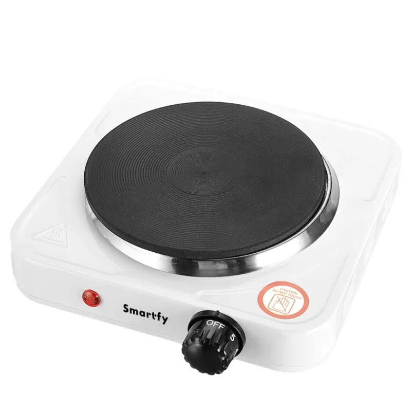 Cocina Eléctrica Smartfy FG02W 1000W 110V 1 Hornalla - White