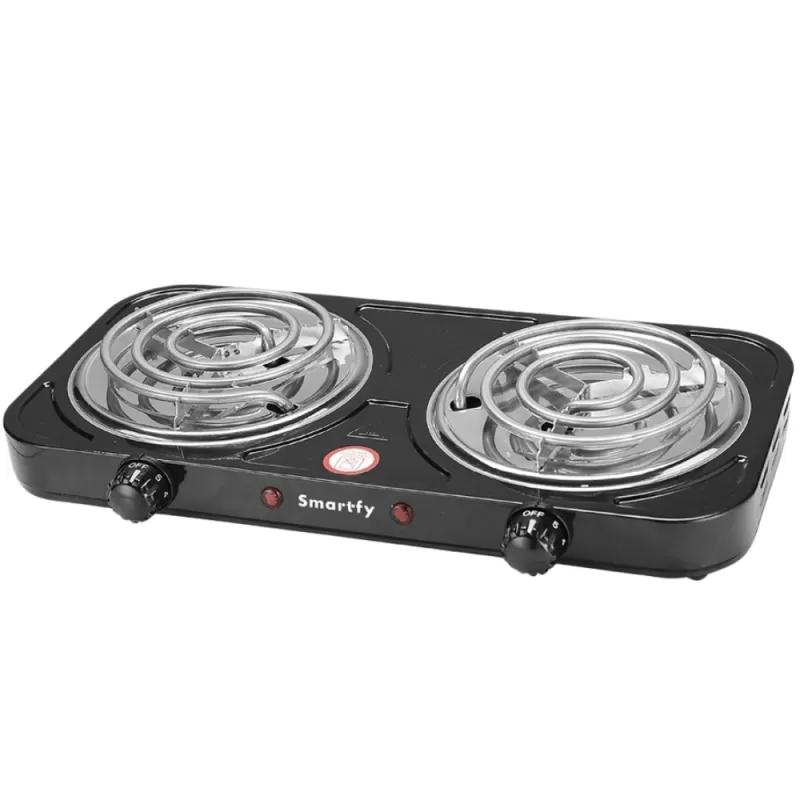 Cocina Eléctrica Smartfy FG03B 2000W 110V 2 Horna...