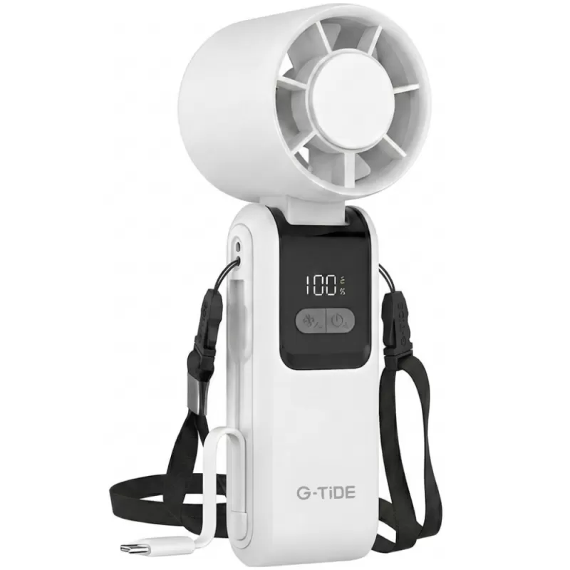 Mini Ventilador Portátil G-Tide FH02 4.400mAh - W...