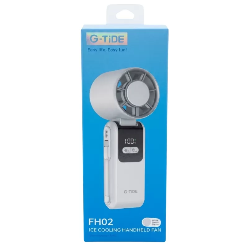 Mini Ventilador Portátil G-Tide FH02 4.400mAh - White