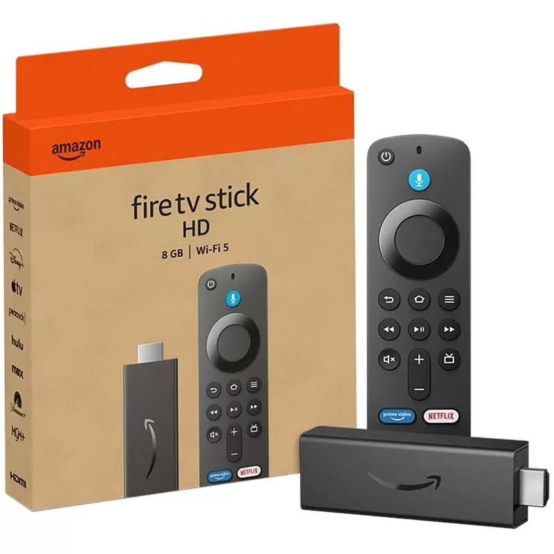 Media Player Amazon Fire TV Stick HD with Alexa (2024) - Black