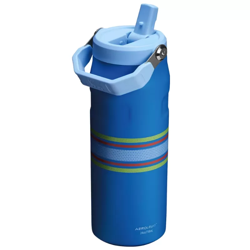 Termo Stanley The Aerolight IceFlow Bottle Flip Straw 2.0 Lid 710mL - Azure Mesh