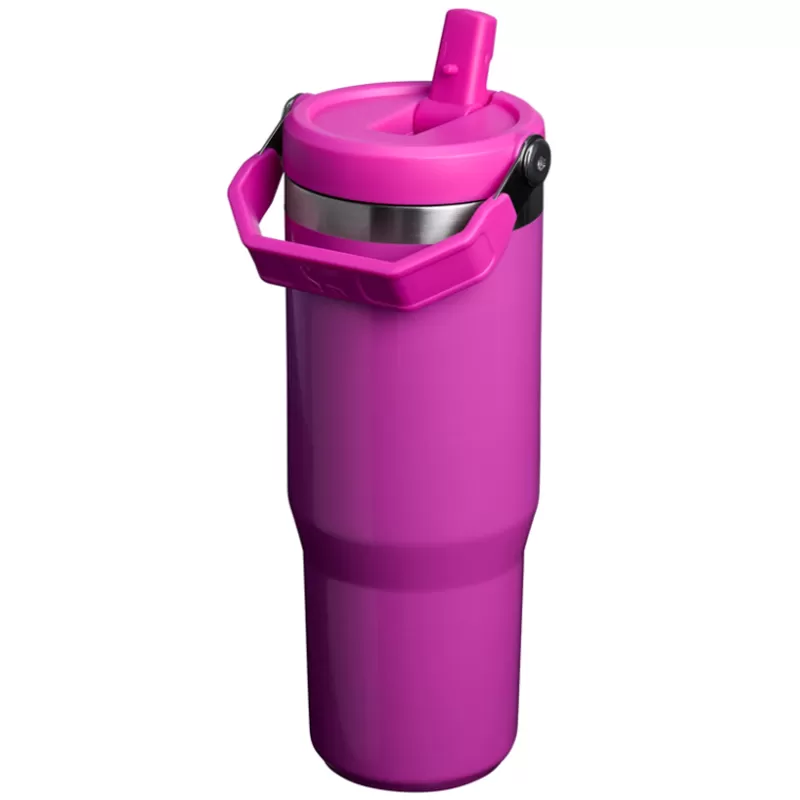 Termo Stanley The IceFlow Flip Straw Tumbler 887mL - Punch Shimmer