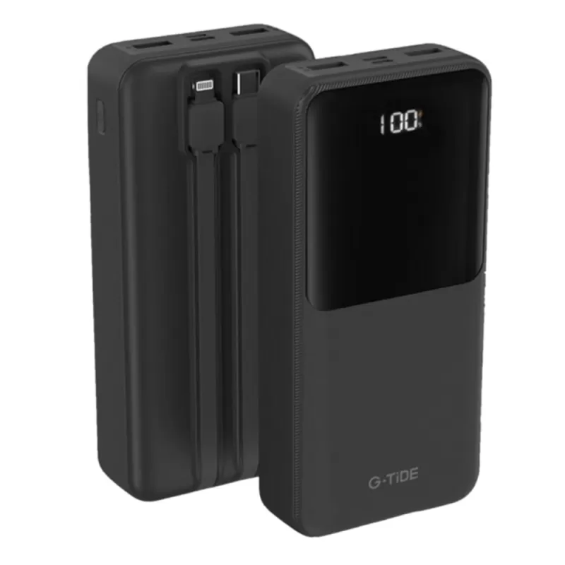 Cargador Portátil G-Tide Easy2 20.000mAh 22.5W - Black