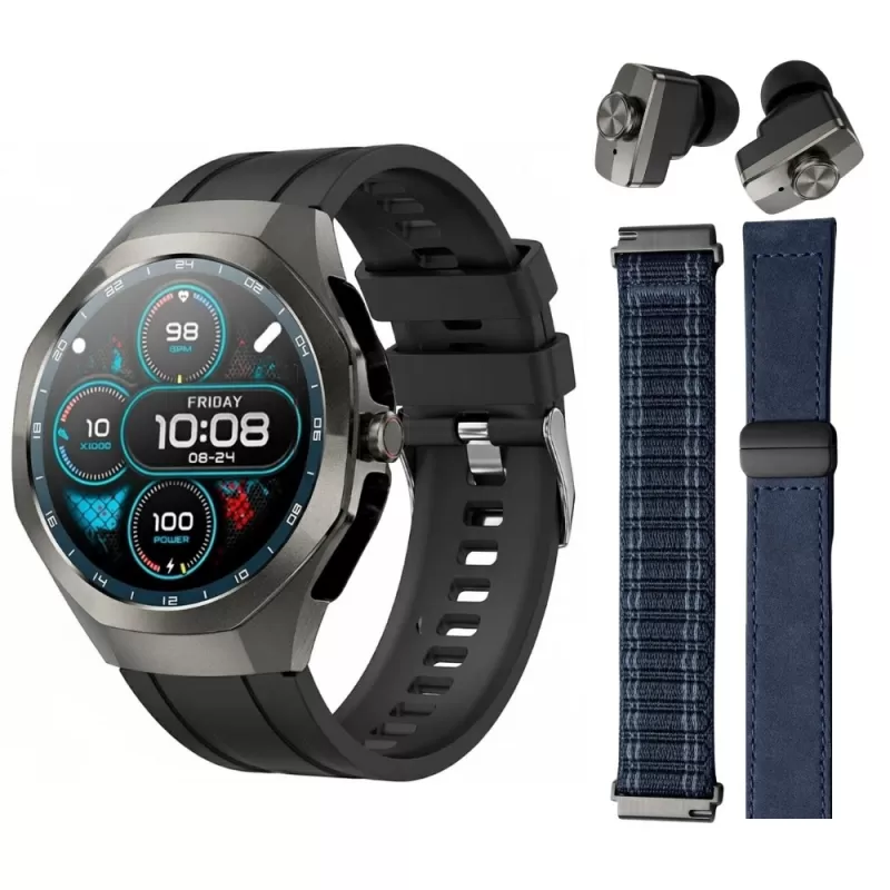 Reloj Smart G-Tide R9 Edge Gray + Auricular
