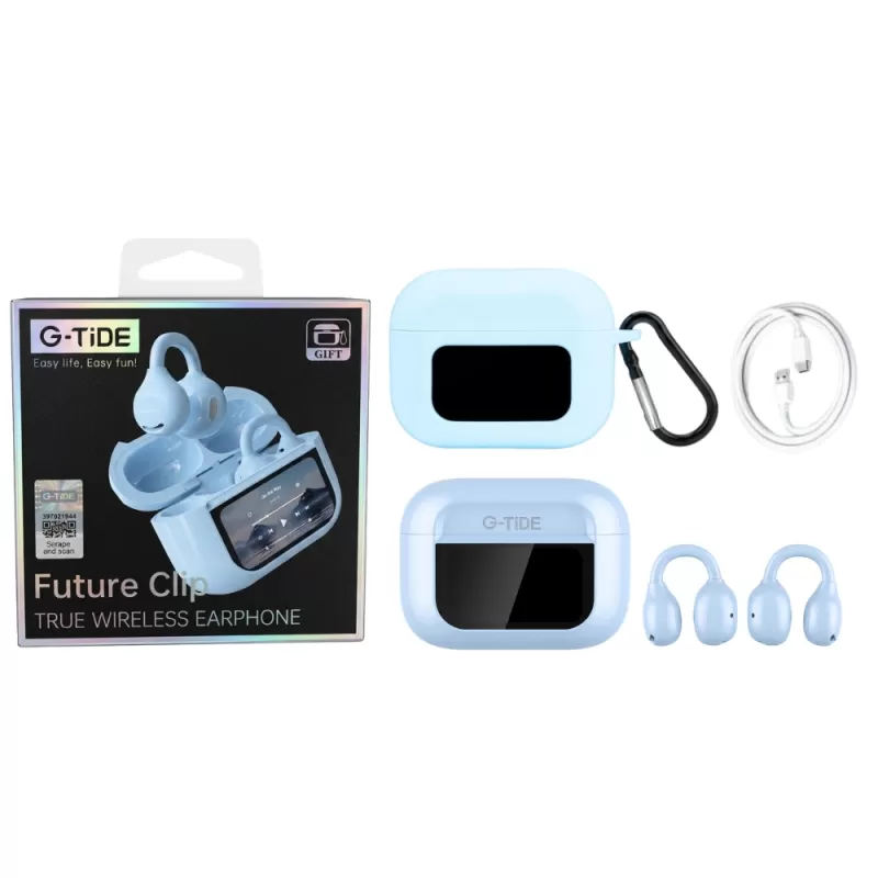 Auricular G-Tide Future Clip Bluetooth - Blue