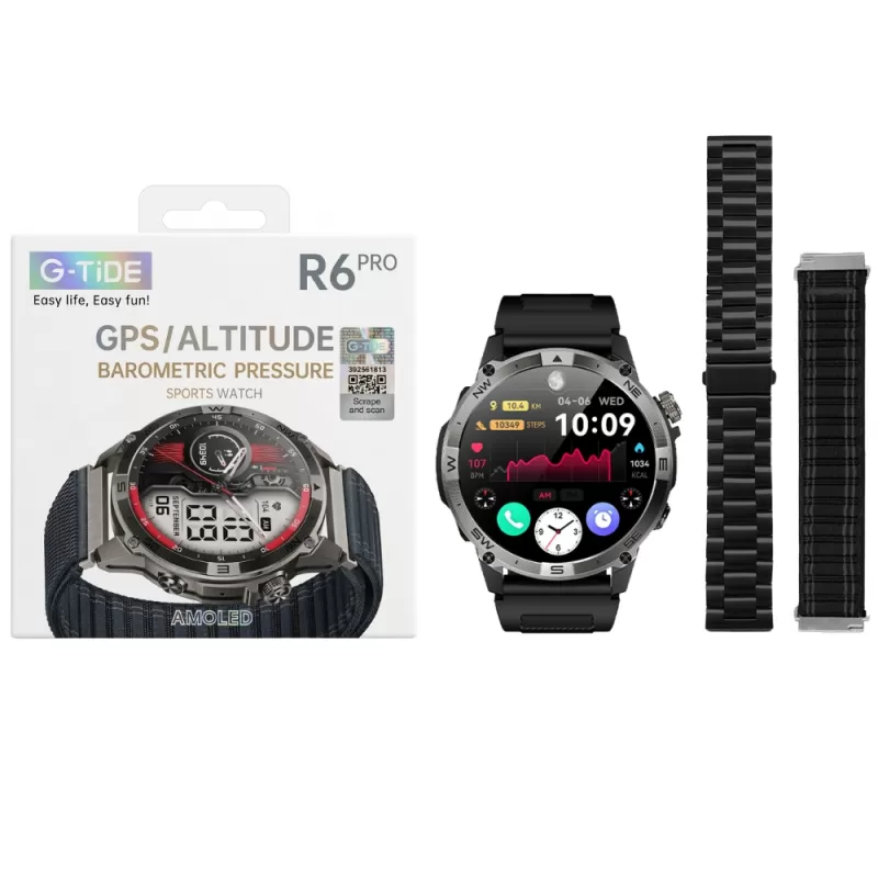 Reloj Smart G-Tide R6 Pro - Black