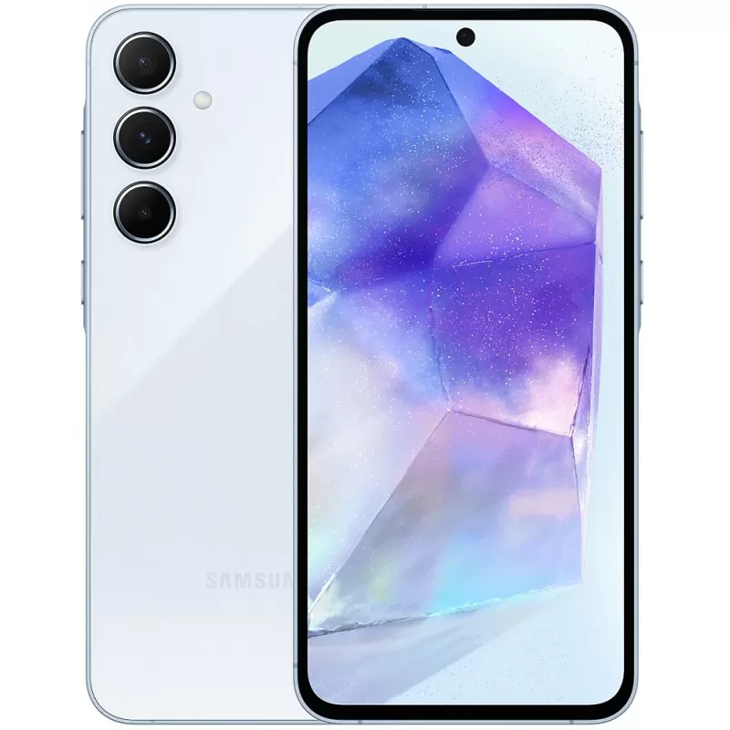 Smartphone Samsung Galaxy A55 SM-A556E DS 5G 6.6" 8/128GB - Ice Blue (Homologado)