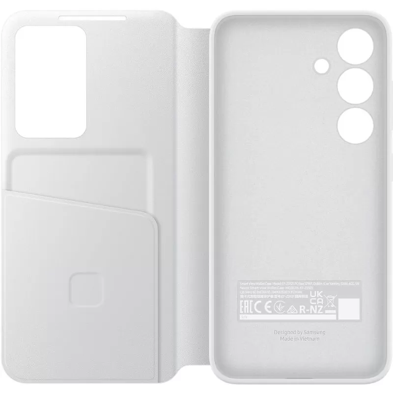 Capa Samsung Galaxy S24 EF-ZS921CWEGWW Smart View Wallet - White