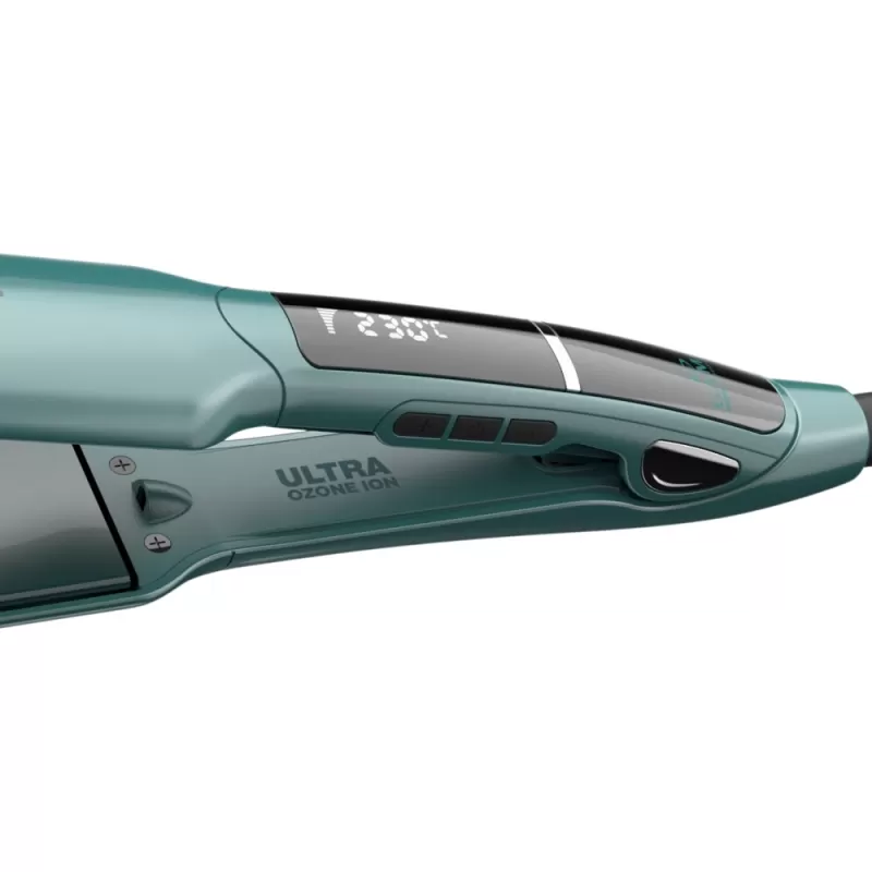 Alisador Gama X Wide Digital KeraShine 4D 230°C 2V - Teal