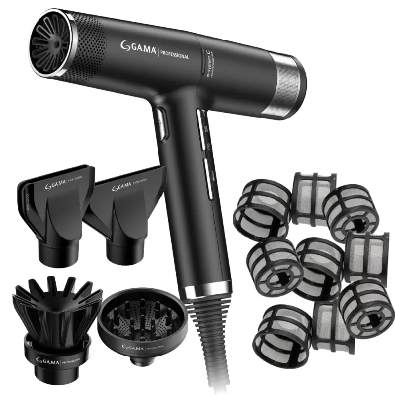Secador de Cabello Gama IQ3 Perfetto 1600W 110V - Black