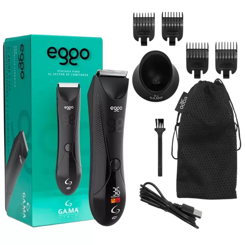 Cortador de Pelo Gama GT Eggo-HY - Black