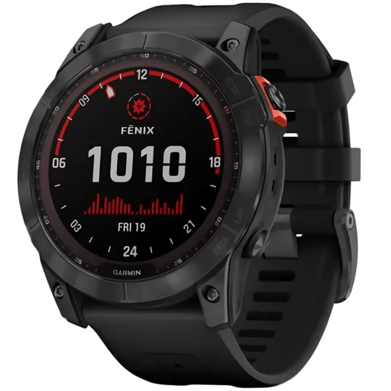 Reloj GPS Garmin Fénix 7X Solar 010-02541-01 - Slate Gray/Black