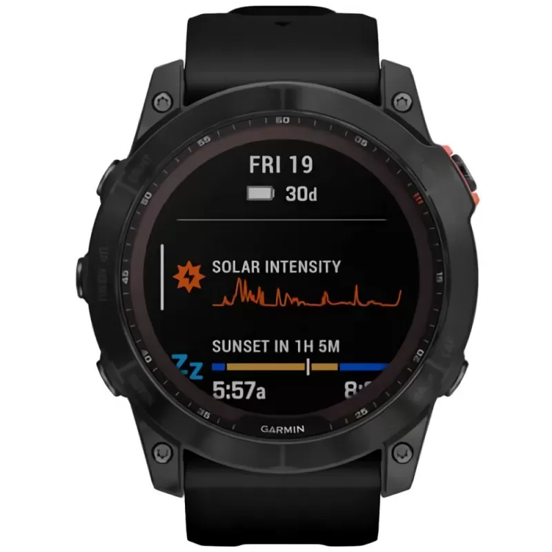 Reloj GPS Garmin Fénix 7X Solar 010-02541-01 - Slate Gray/Black