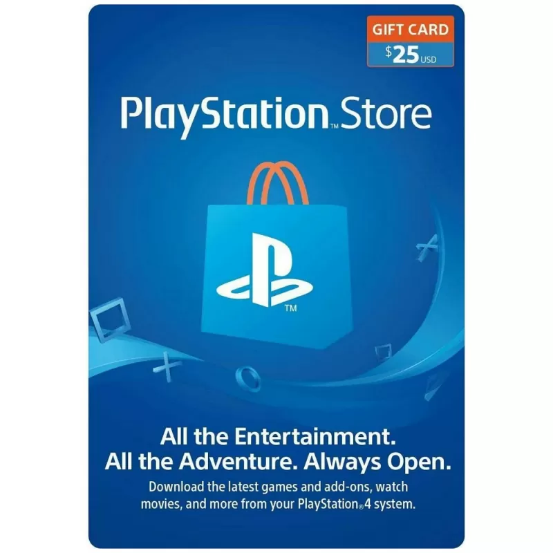 PlayStation Store Gift Card PSN - 25$ (USA)