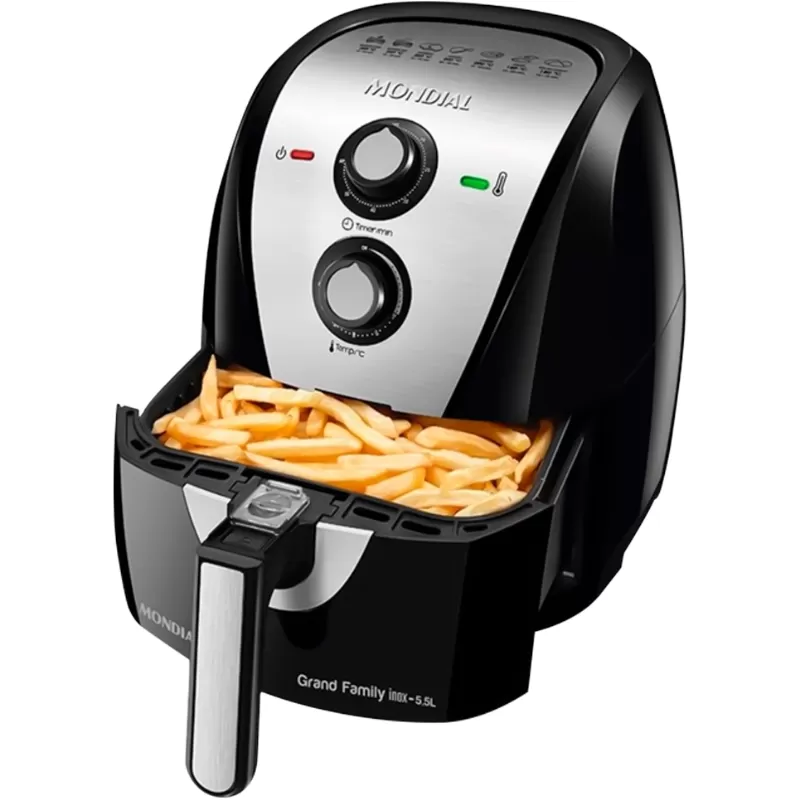 Freidora Eléctrica Mondial Grand Family AF-55I 5....