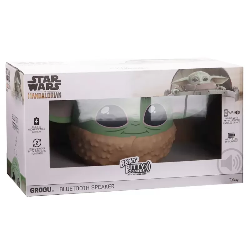 Speaker Bitty Boomers Bigger Star Wars The Mandalorian Bluetooth - Grogu