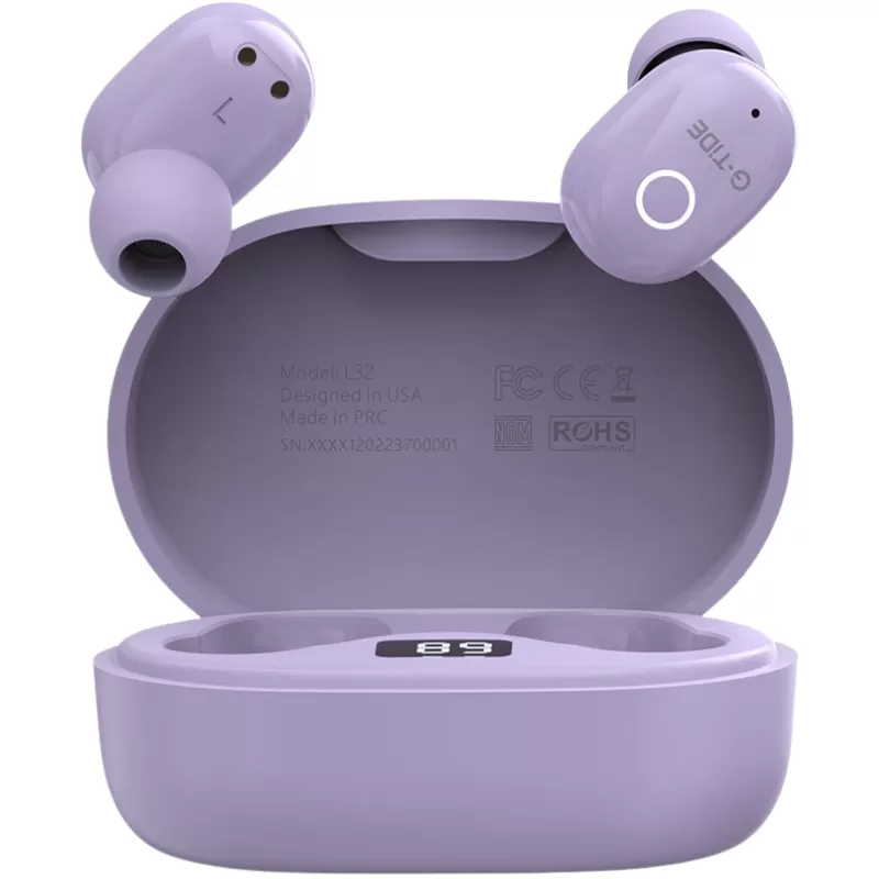 Auricular G-Tide L32 Bluetooth - Purple