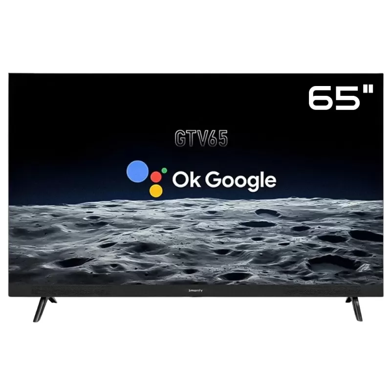 Smart TV LED Smartfy 65" GTV65 4K Ultra HD con Soundbar