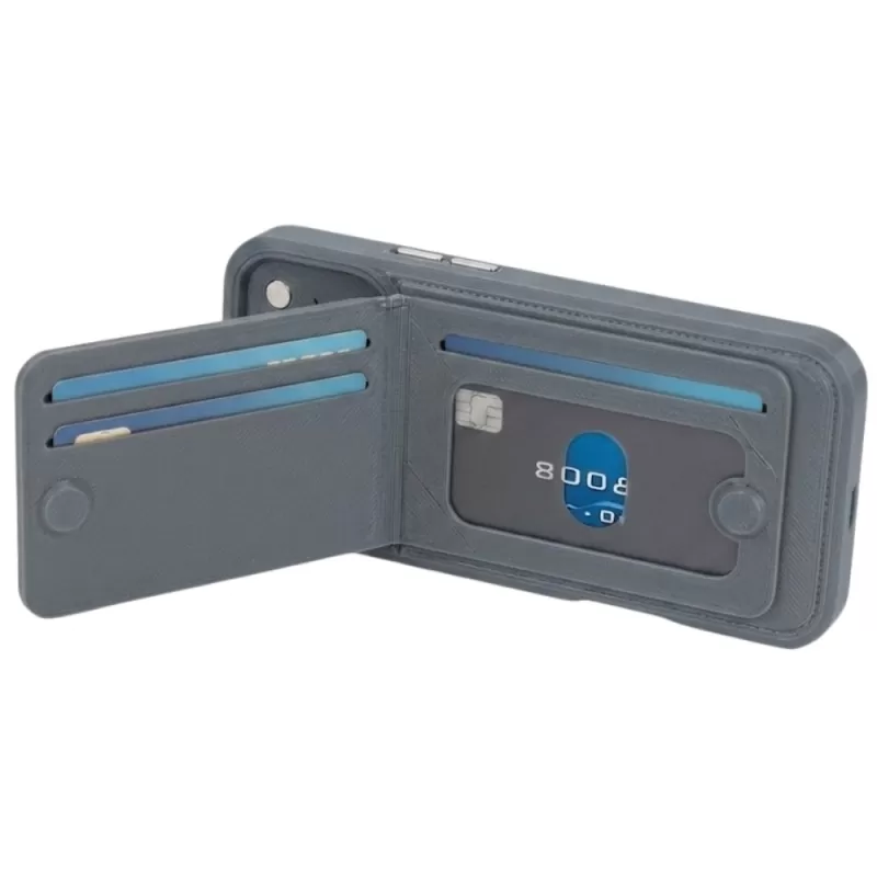 Capa HDD iPhone 17 Pro Max Multi-function HBC-246 - Gray