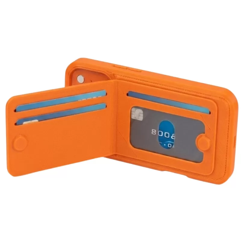 Capa HDD iPhone 17 Pro Max Multi-function HBC-246 - Orange