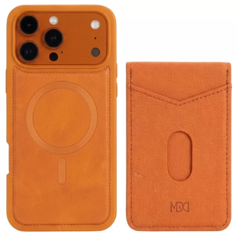 Capa HDD iPhone 17 Pro Max Multi-function HBC-246 - Orange