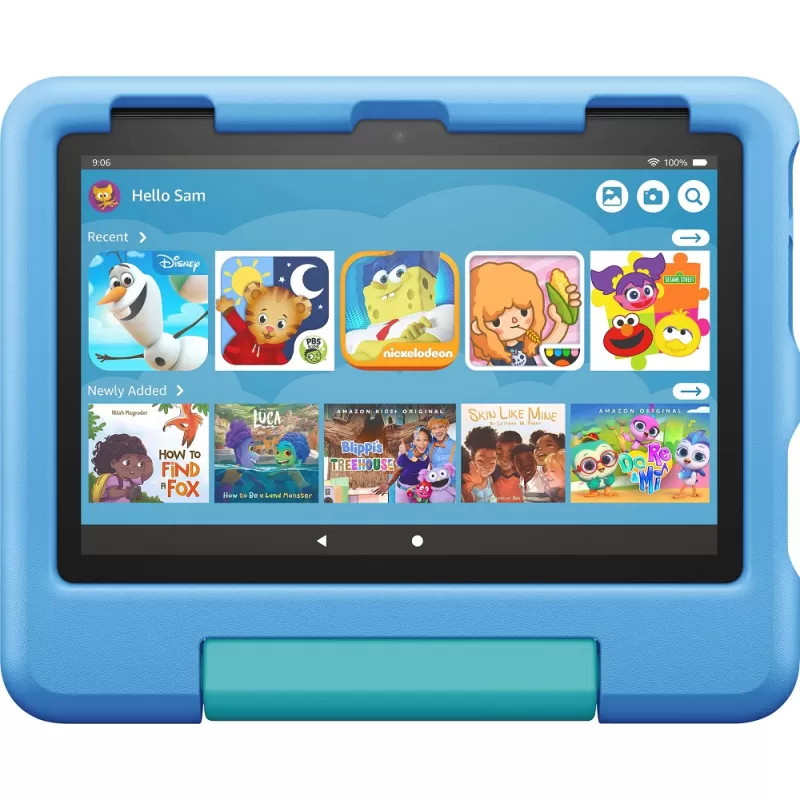 Tablet Amazon Fire HD 8 Kids 2/32GB WiFi 8" (12th Gen) - Blue (Caja Fea)