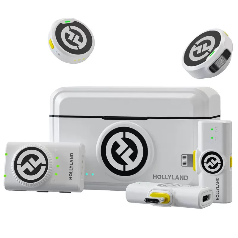Micrófono Wireless Hollyland Lark M2 Combo USB-C/...