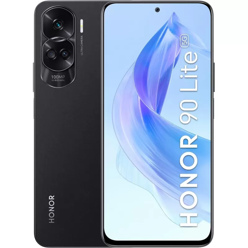 Smartphone Honor 90 Lite CRT-NX1 DS 5G 6.7" 8/256GB - Midnight Black (Slim Box)
