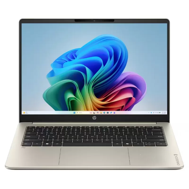 Notebook HP OmniBook 3 14-HZ0025DX 14" Snapdragon X X1-26-100 16/512GB W11 - Warm Gold