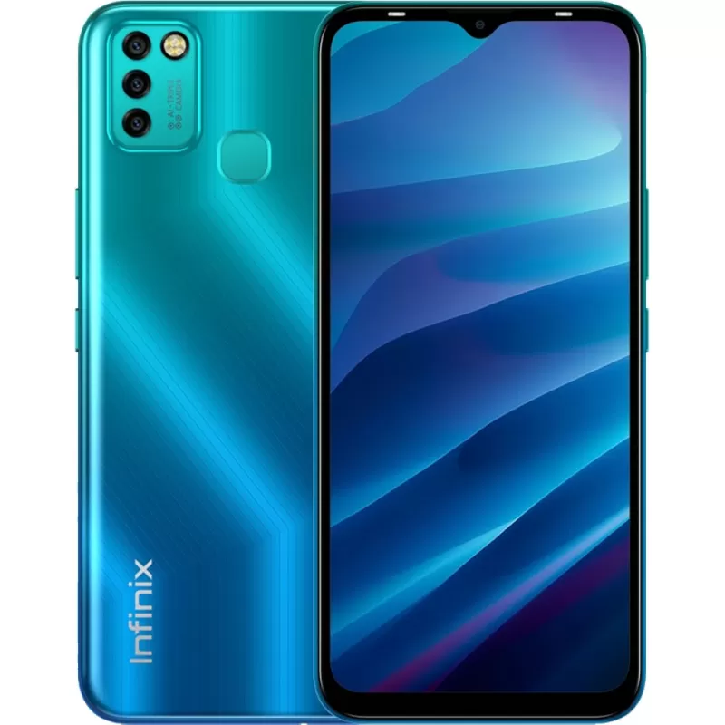 Smartphone Infinix Smart 6 X657B DS LTE 6.6" 3/64GB - Ocean Wave (Anatel Garantía 1 año en Brasil)