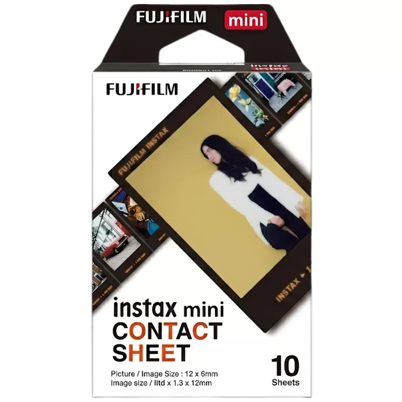 Papel Térmico Fujifilm Instax Mini Contact Sheet - (10 Hojas de Película)