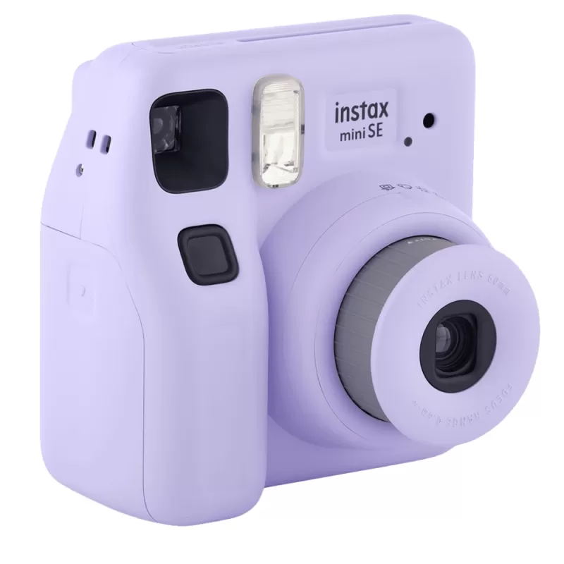 Cámara Instantánea Fujifilm Instax Mini SE Purple Blister + Instant Film Pack (10 Papel Térmico)