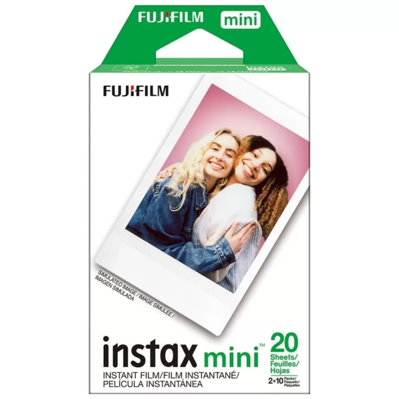 Papel Térmico Fujifilm Instax Mini - (20 hojas de película)