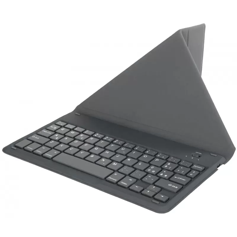 Teclado Wireless Tucano TAB-SC10-ES-BK con soporte - Black