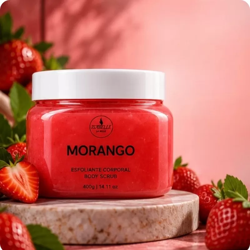 Exfoliante Corporal Isabelle la Belle 400g - Morango