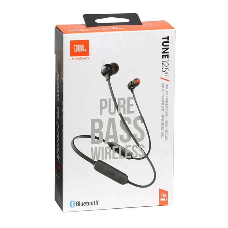 Auricular JBL Tune 125BT Bluetooth - Black