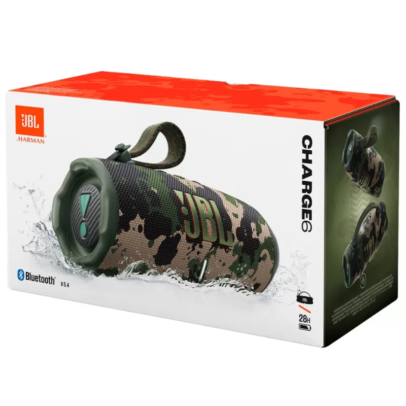 Speaker JBL Charge 6 Bluetooth - Squad