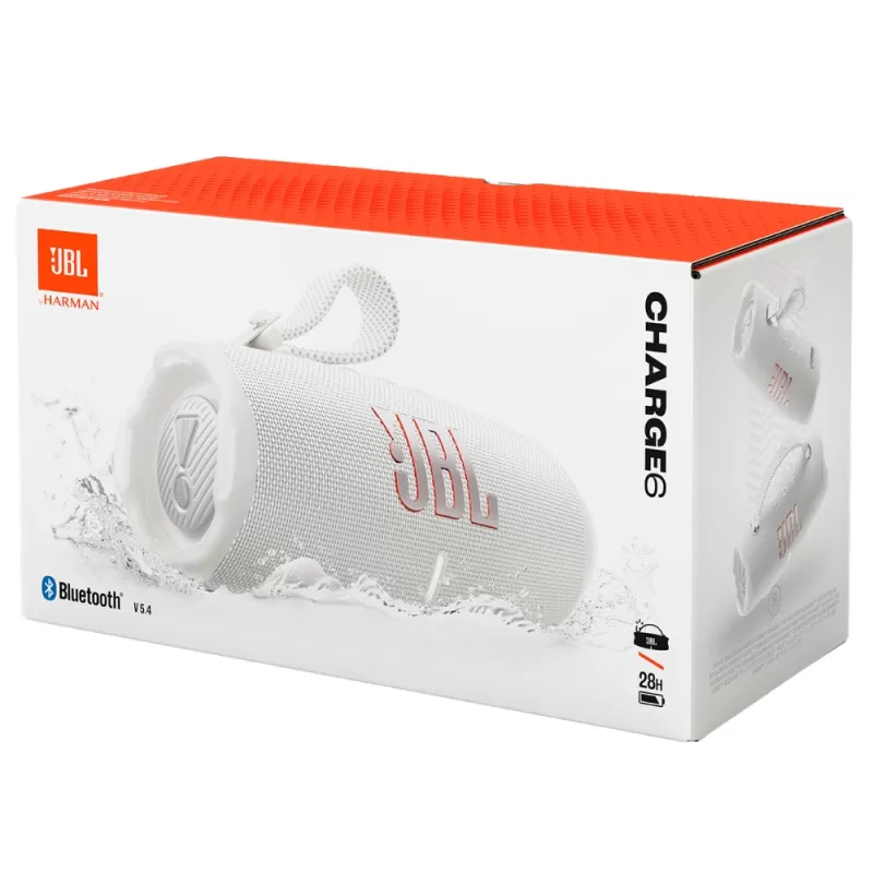 Speaker JBL Charge 6 Bluetooth - White
