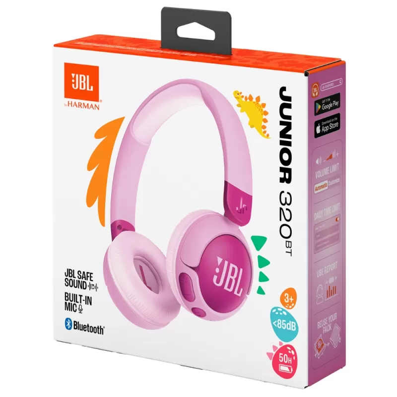 Auricular JBL Junior 320BT Kids Bluetooth - Purple