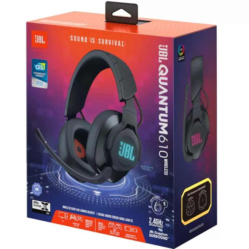 Auricular Gaming JBL Quantum 610 Wireless - Black
