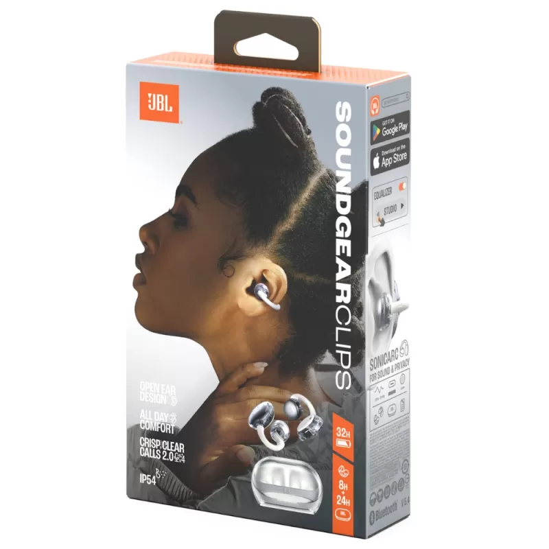Auricular JBL Soundgear Clips Bluetooth - White